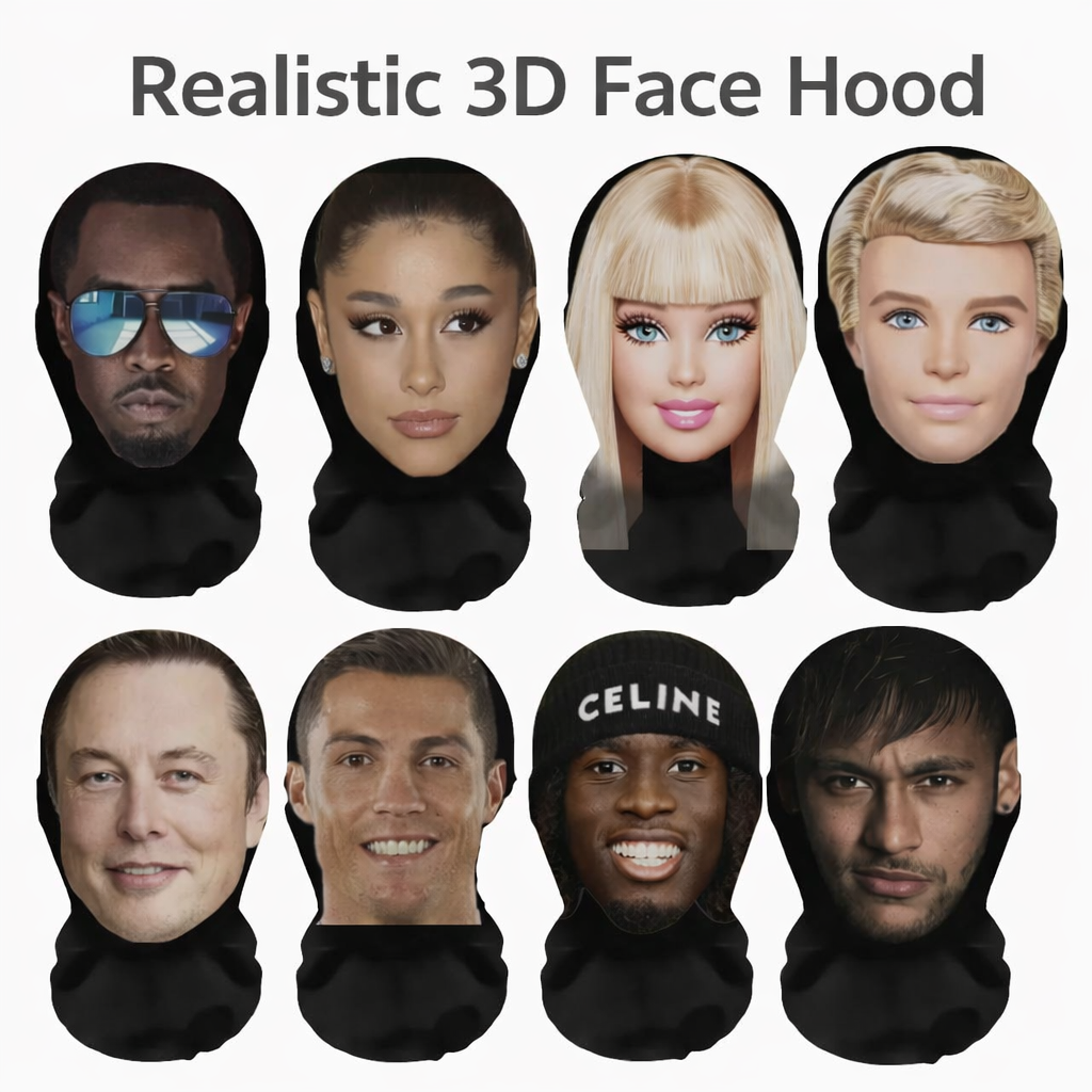 3Dフェイスフード